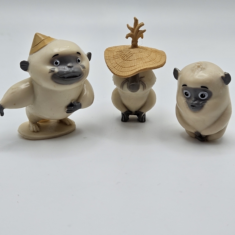 Disney Raya and The Last Dragon Ongis Dyan Pan Uka PVC Figure Set of Three